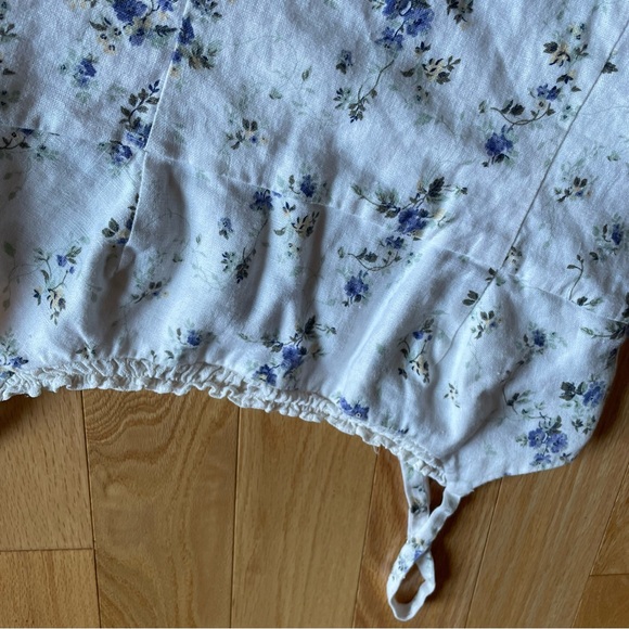 Reformation Aperol linen mini dress - 8 - Madeline print - Picture 13 of 15